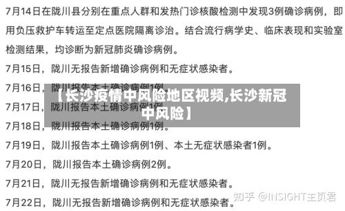 【长沙疫情中风险地区视频,长沙新冠中风险】-第1张图片