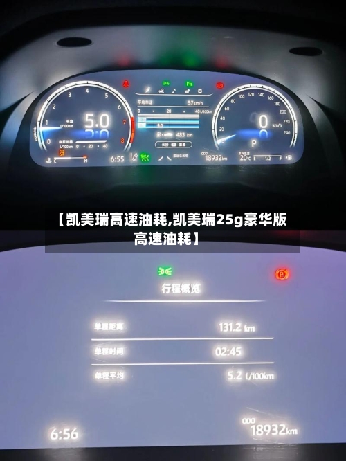 【凯美瑞高速油耗,凯美瑞25g豪华版高速油耗】-第1张图片