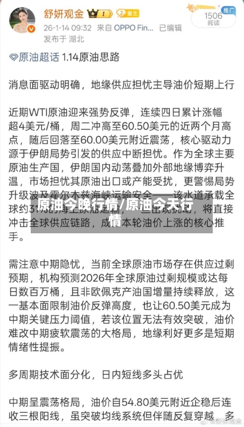 原油今晚行情/原油今天行情-第2张图片
