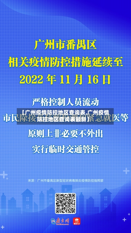 【广州疫情防控地区查询表,广州疫情防控地区查询表最新】-第1张图片