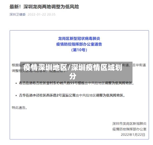 疫情深圳地区/深圳疫情区域划分-第2张图片