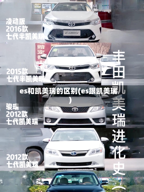 es和凯美瑞的区别(es跟凯美瑞)-第1张图片