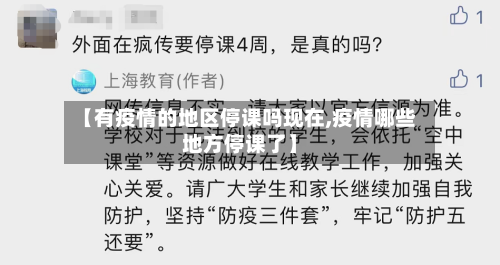 【有疫情的地区停课吗现在,疫情哪些地方停课了】-第2张图片