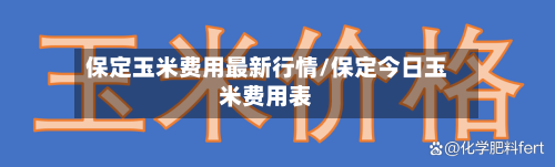保定玉米费用最新行情/保定今日玉米费用表-第2张图片