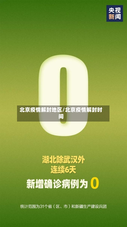北京疫情解封地区/北京疫情解封时间-第3张图片